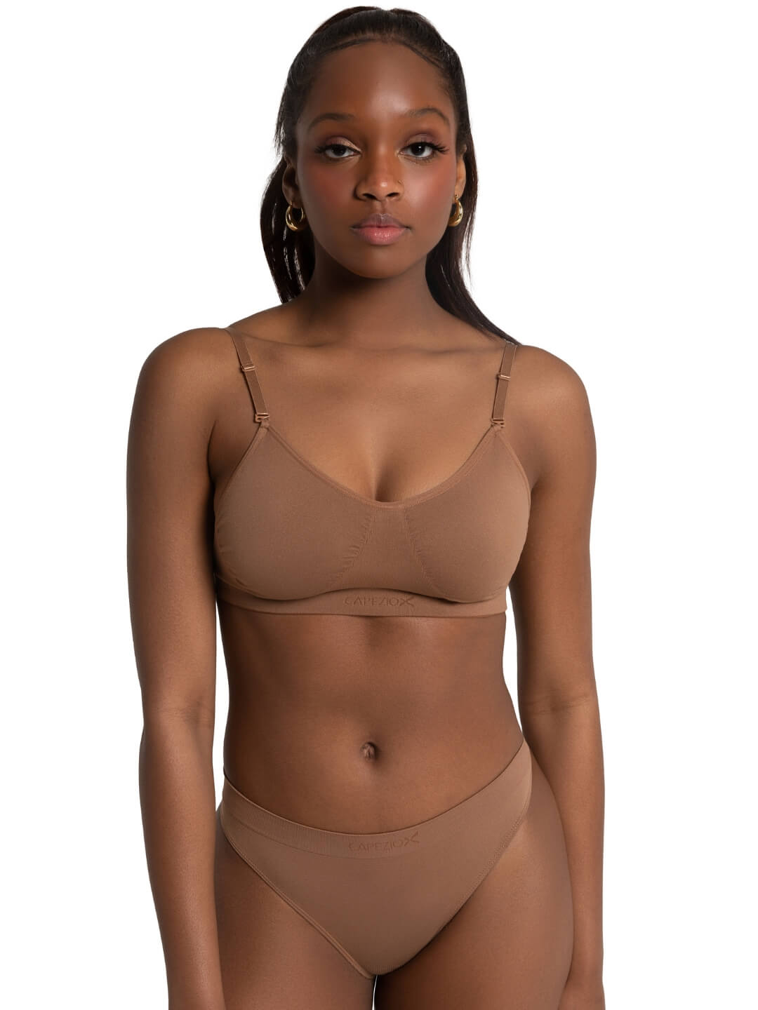 Seamless Clear Back Bra