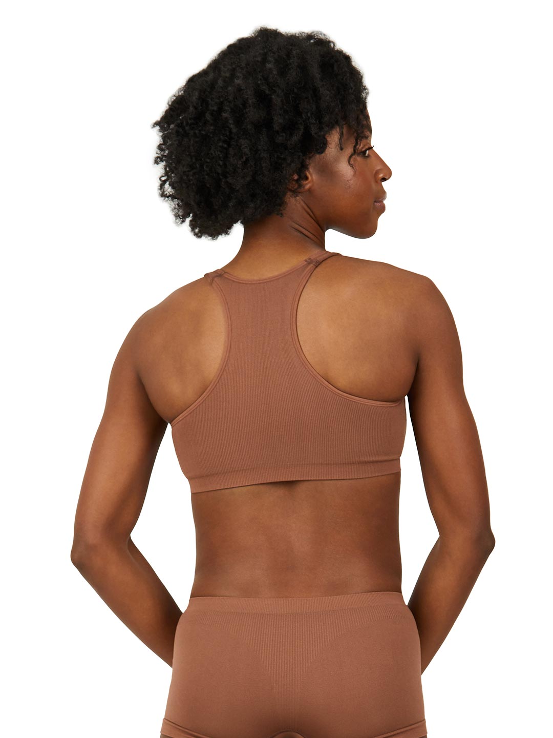 Seamless Racerback Sports Bra