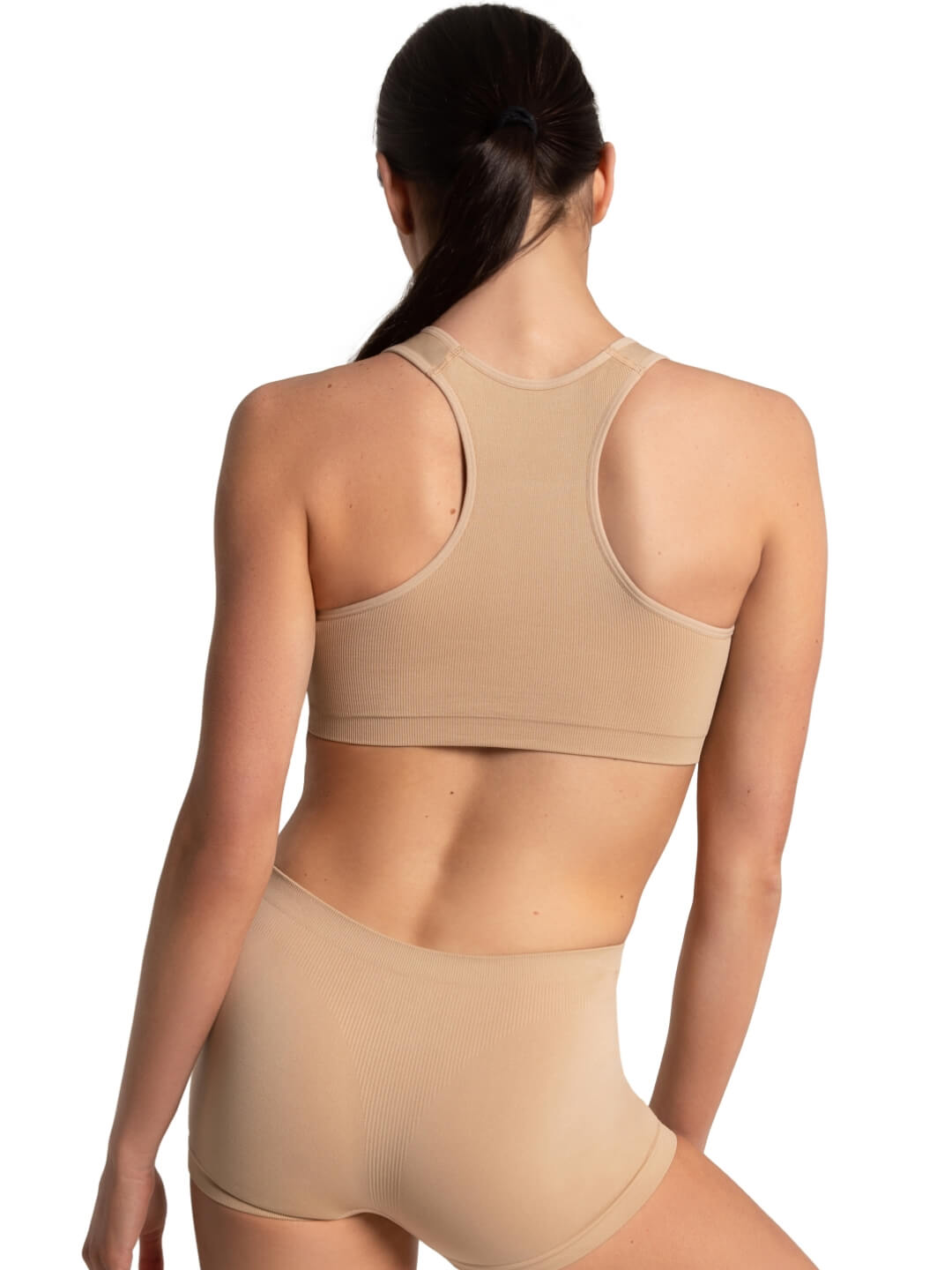 Seamless Racerback Sports Bra
