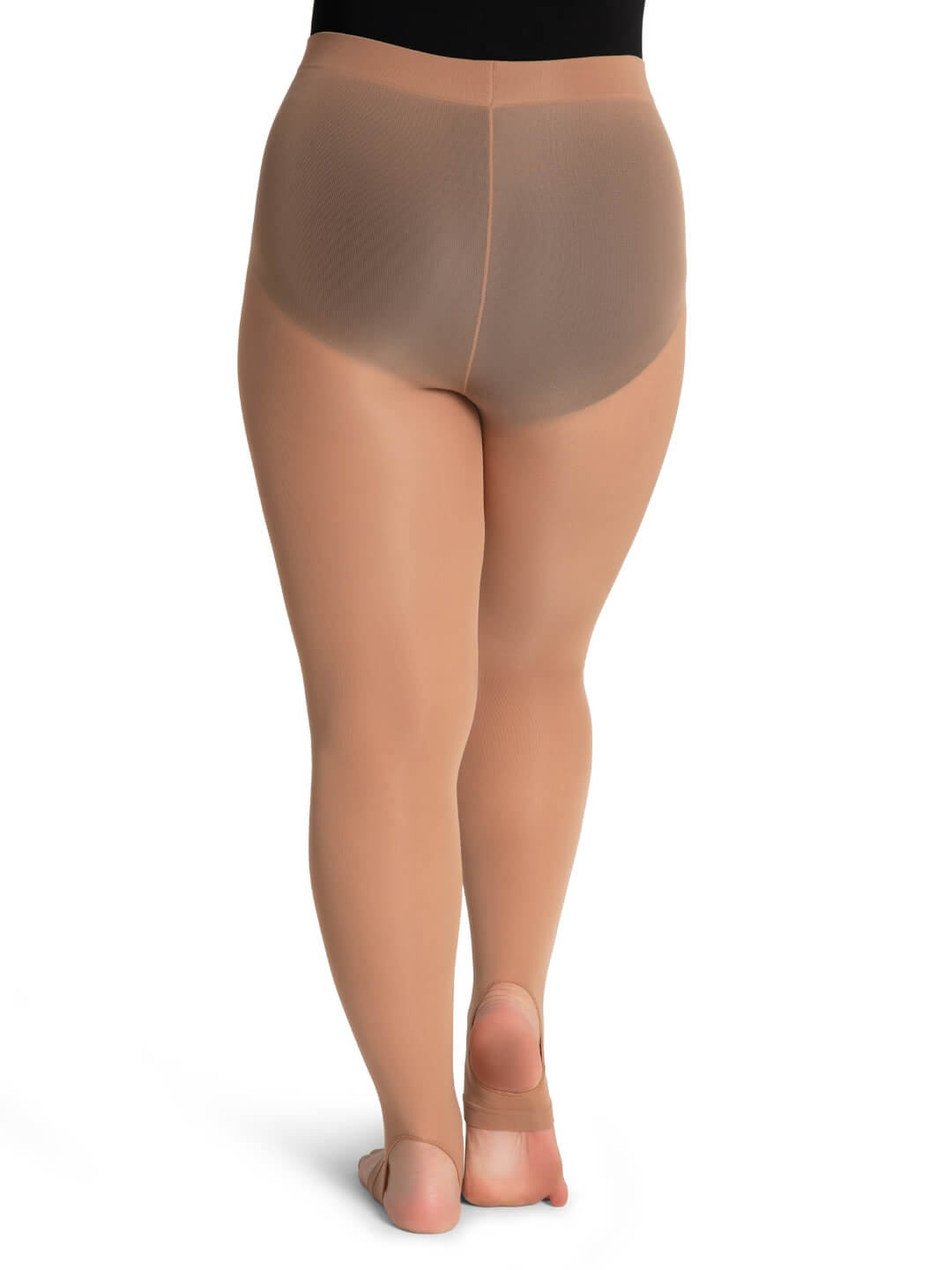 Self Knit Waist Stirrup Tight Wicks Moisture Capezio