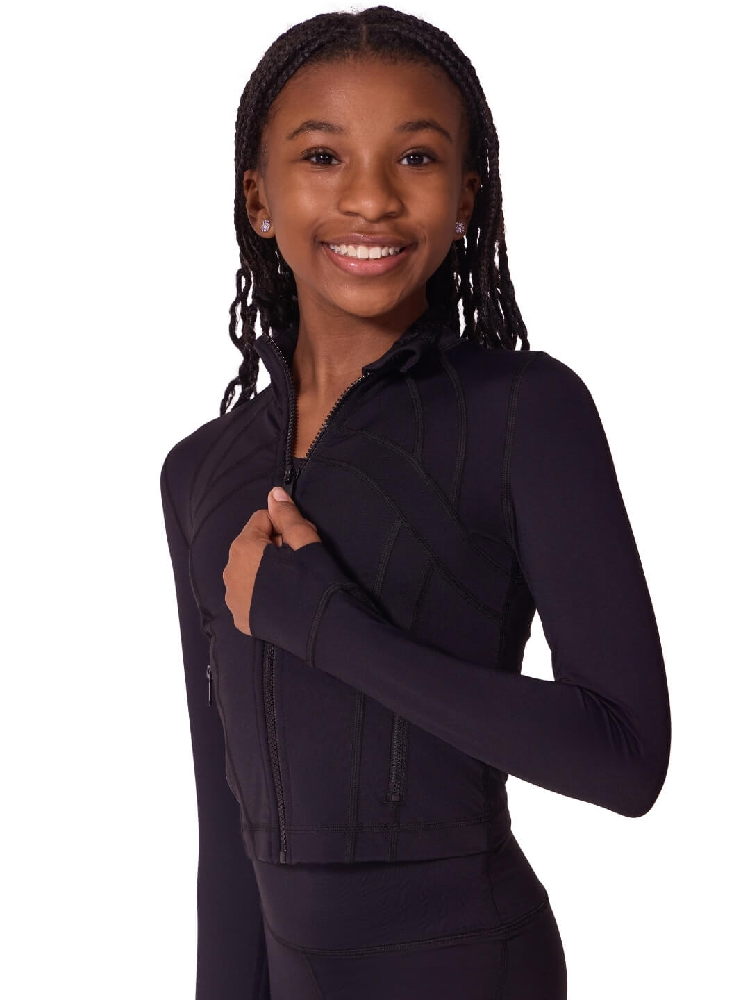 Capezio Soft Elegance Athletic Dance Jacket - Tween | Capezio®