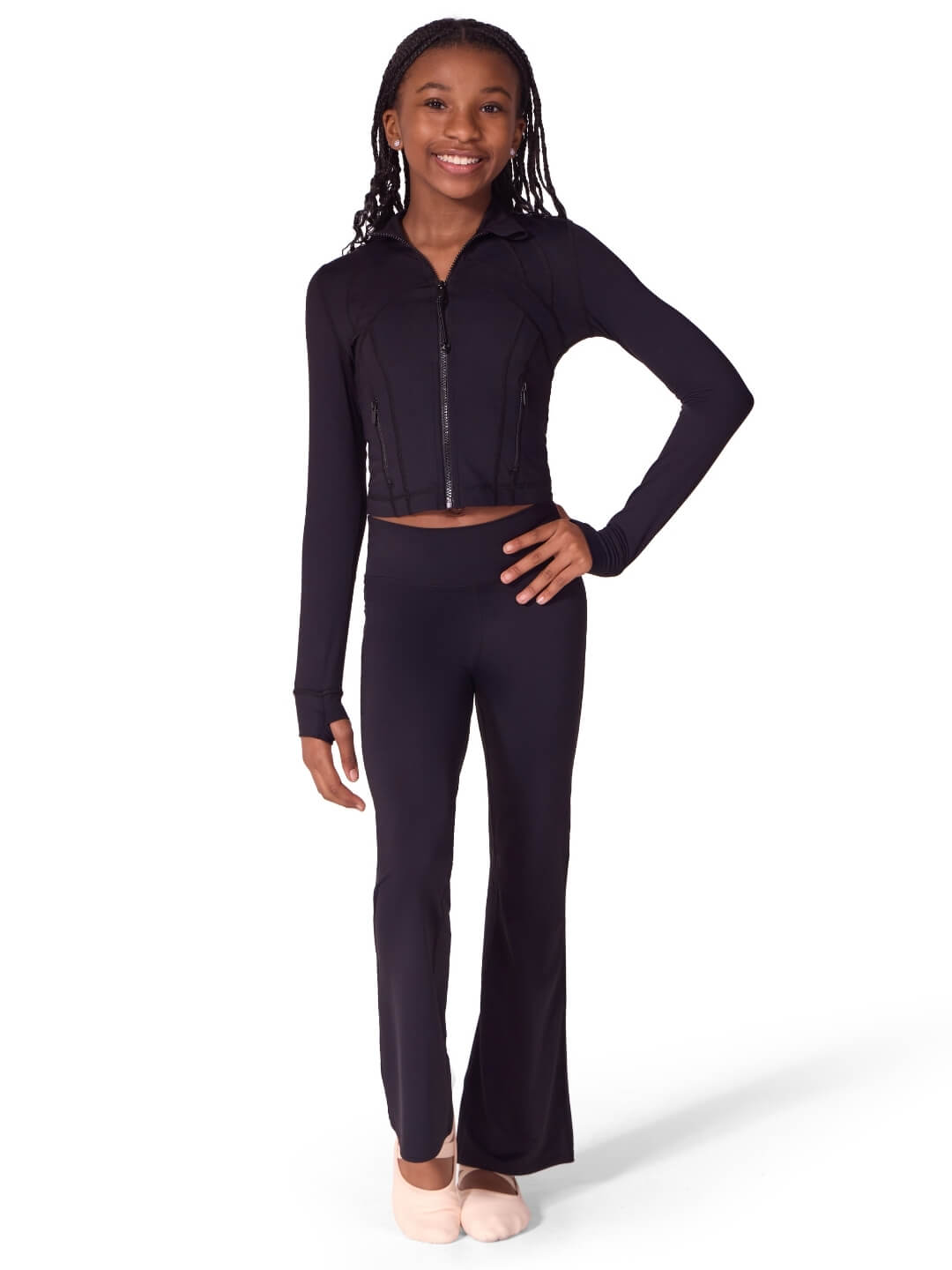 Capezio Soft Elegance Athletic Dance Jacket - Tween | Capezio®