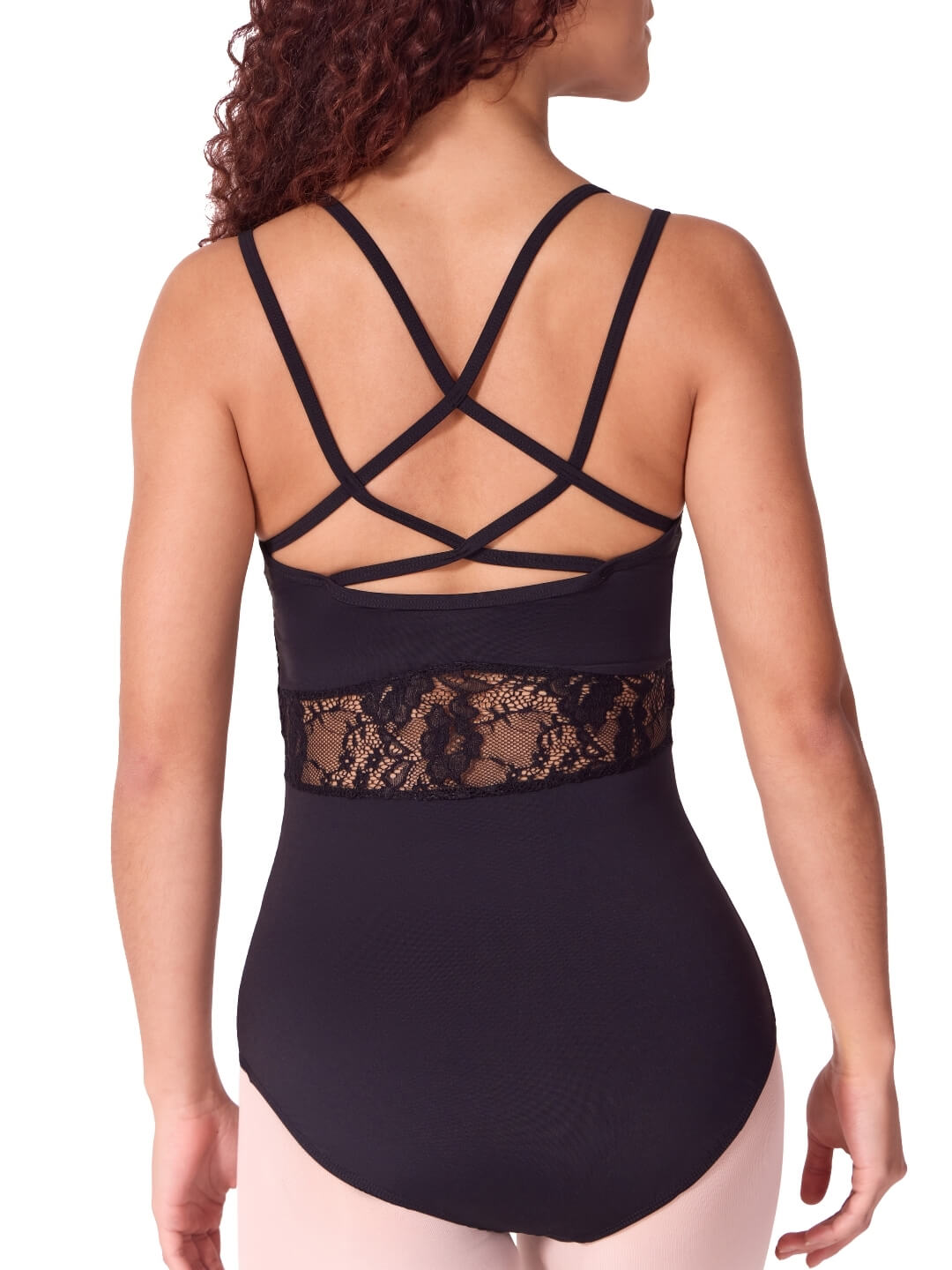 VANITY NAP ELIXIR BODYSUIT ブラック M Capezio Soft Elegance Lace Camisole Leotard | Capezio®