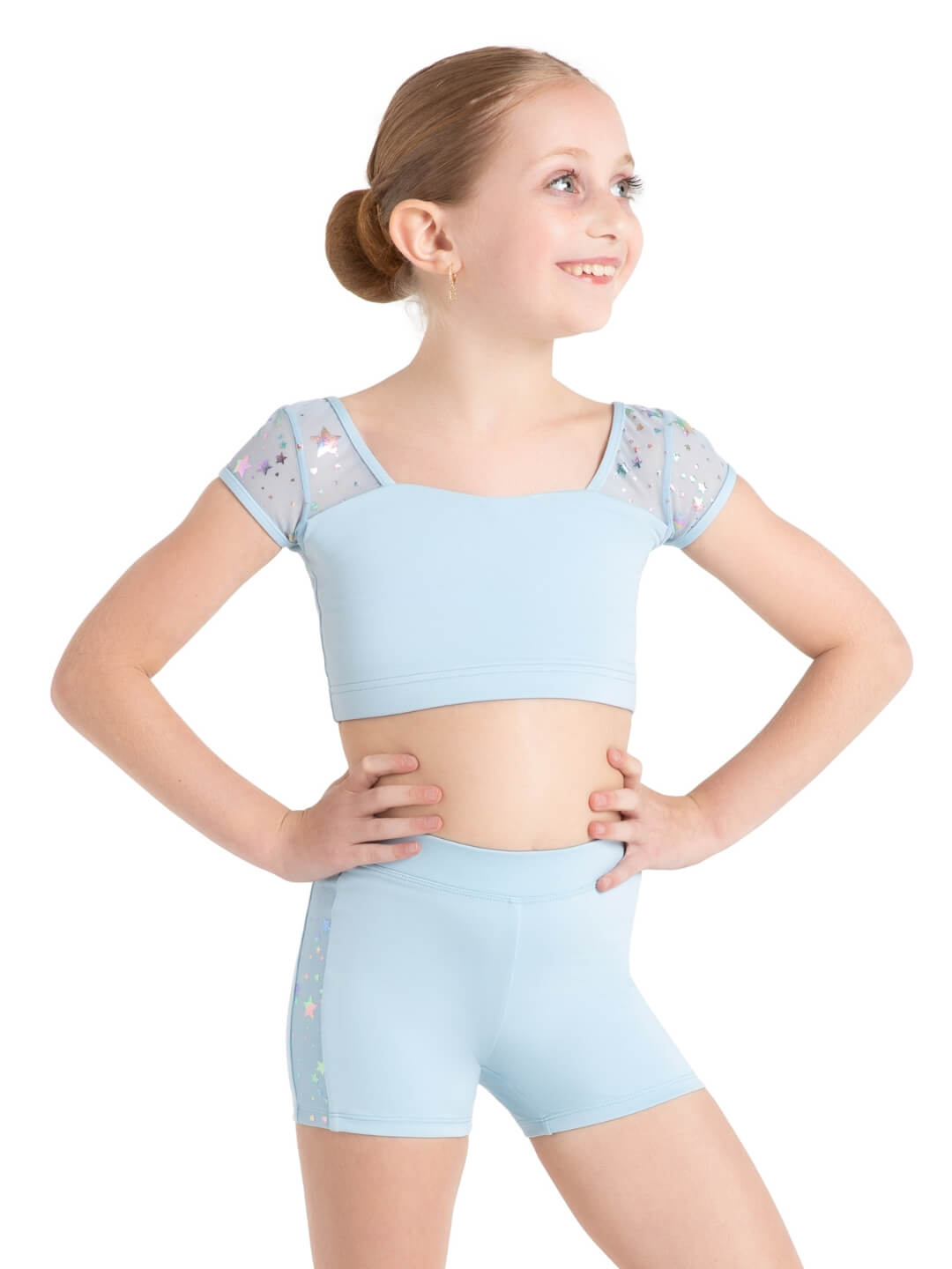 Capezio crop top sales
