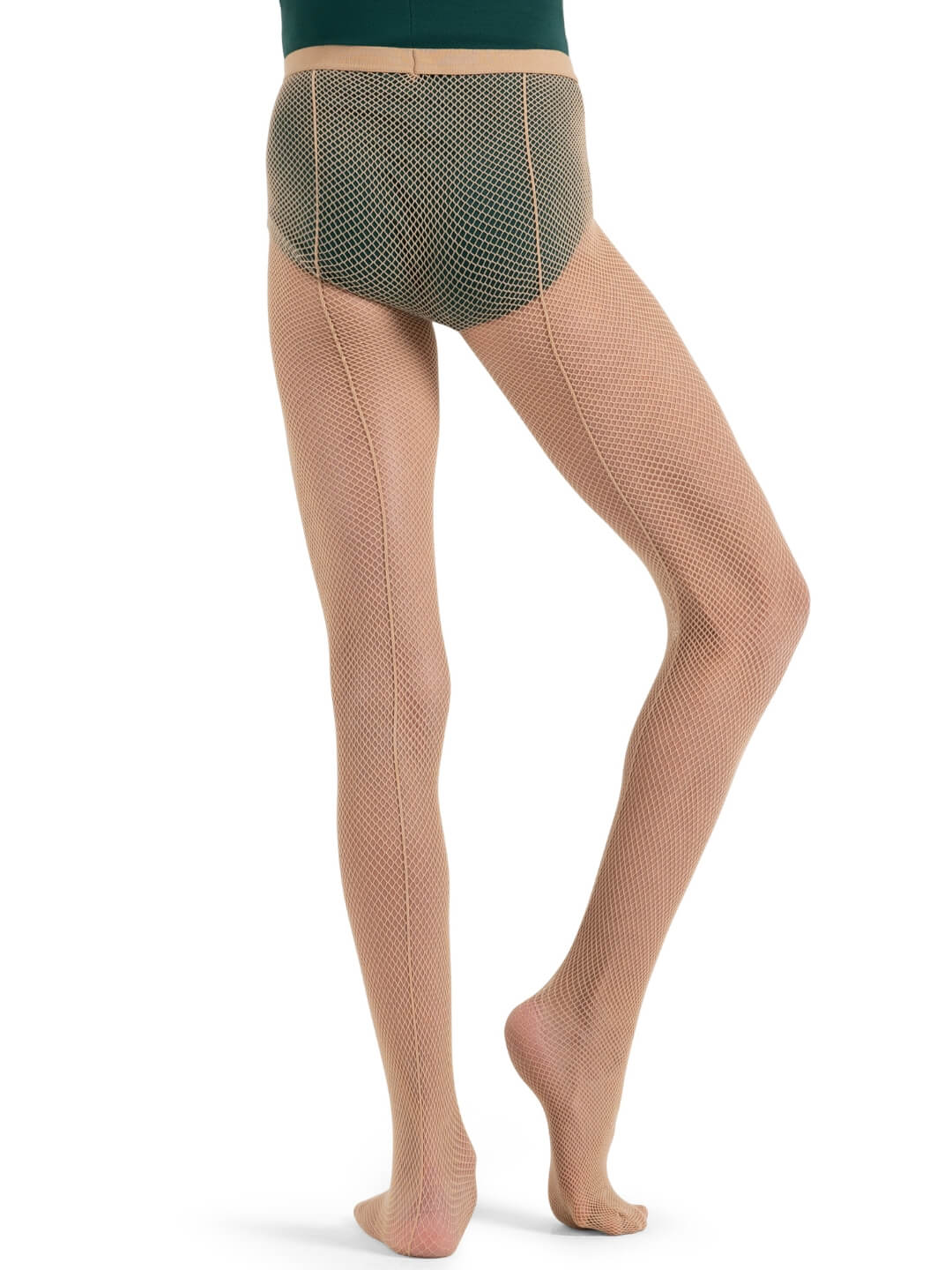 Classic Fishnet Tight w/ Seams - Girls