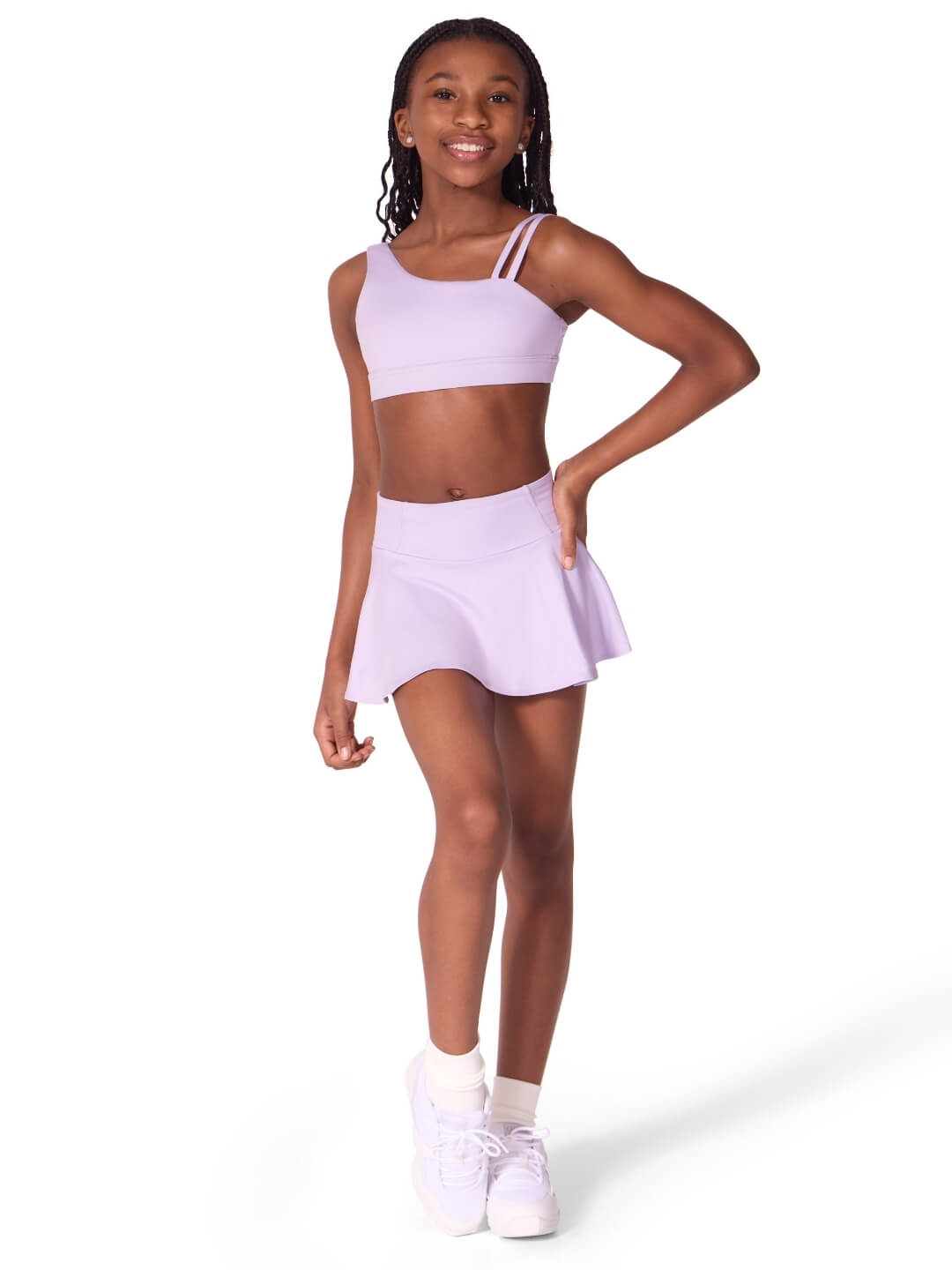 Studio Collection Asymmetric Double Strap Bra