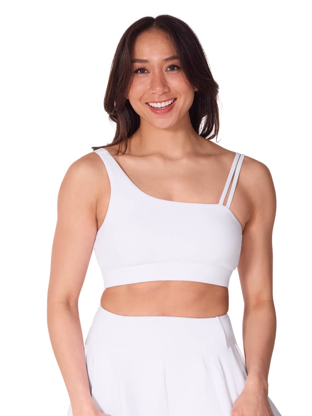 Studio Collection Asymmetric Double Strap Bra