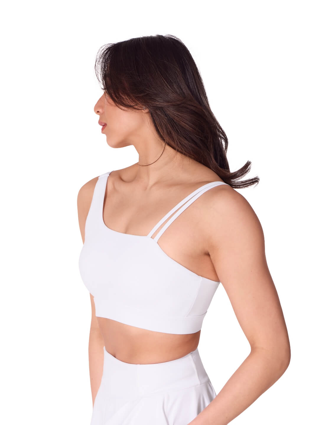 Studio Collection Asymmetric Double Strap Bra