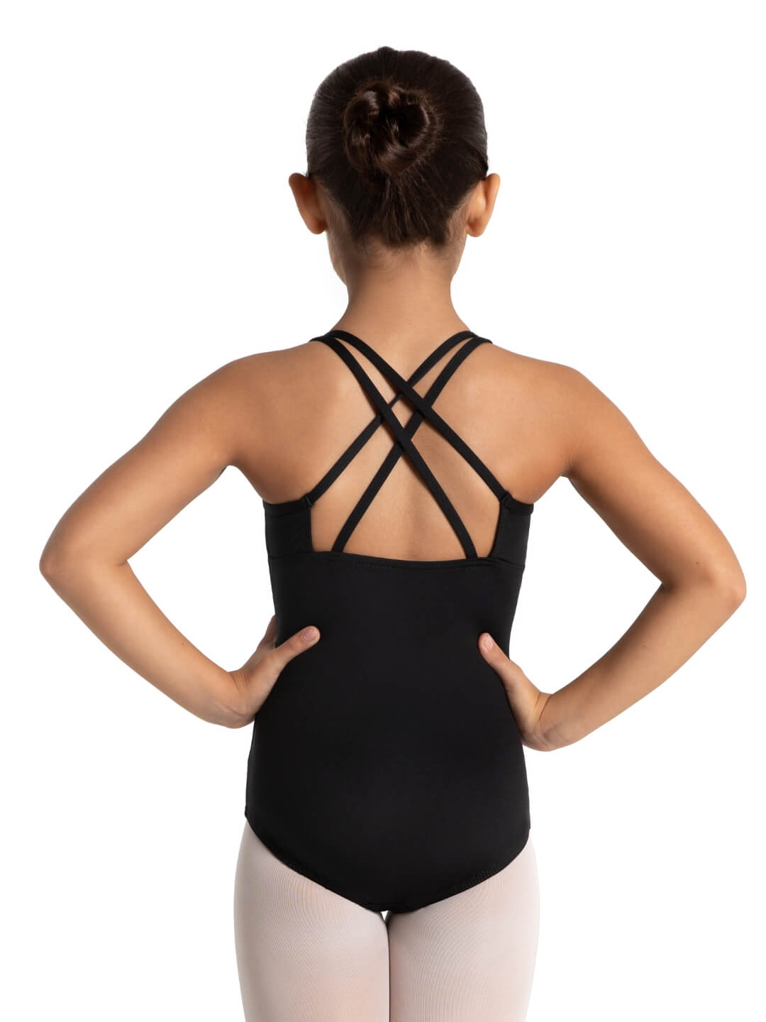 Studio Collection Crisscross Back Leotard Girls
