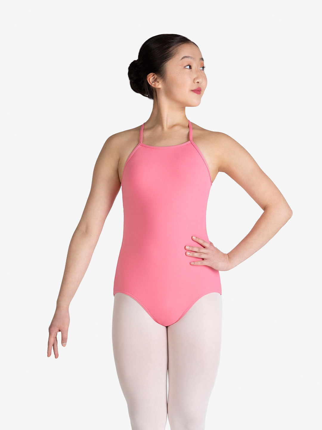 Studio Collection Cross Back Halter Leotard - Child