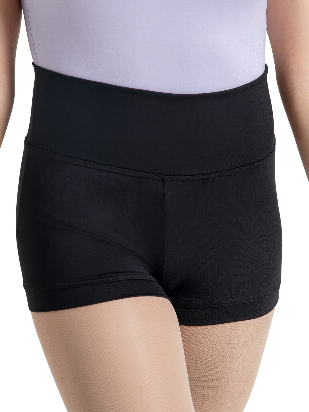 SHINING TRIKOT SHORTS BLACK - coyseio