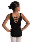 Studio Collection Lattice Back Tank Leotard - Girls