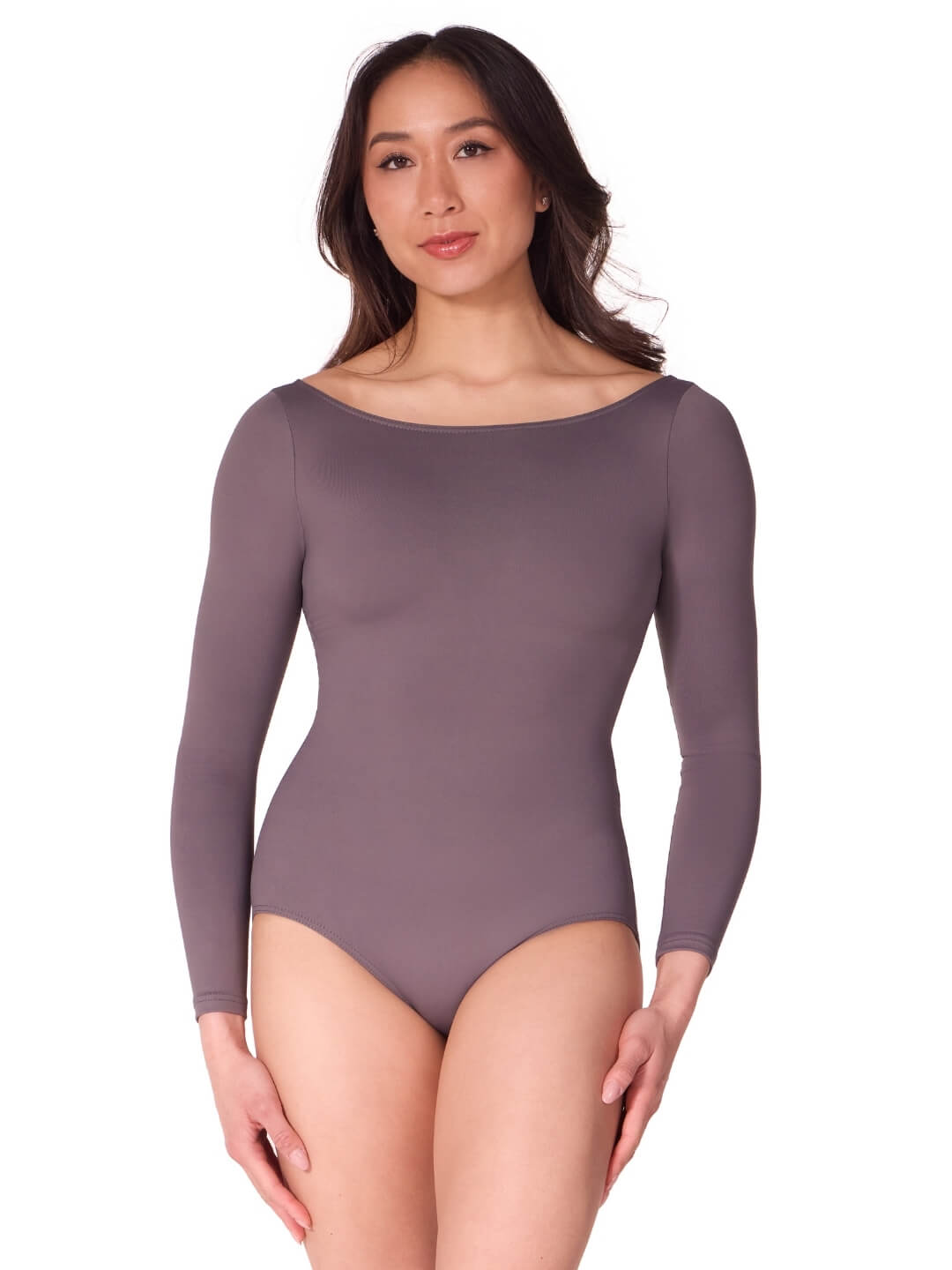 Capezio Studio Collection Pinch Back Long Sleeve Leotard