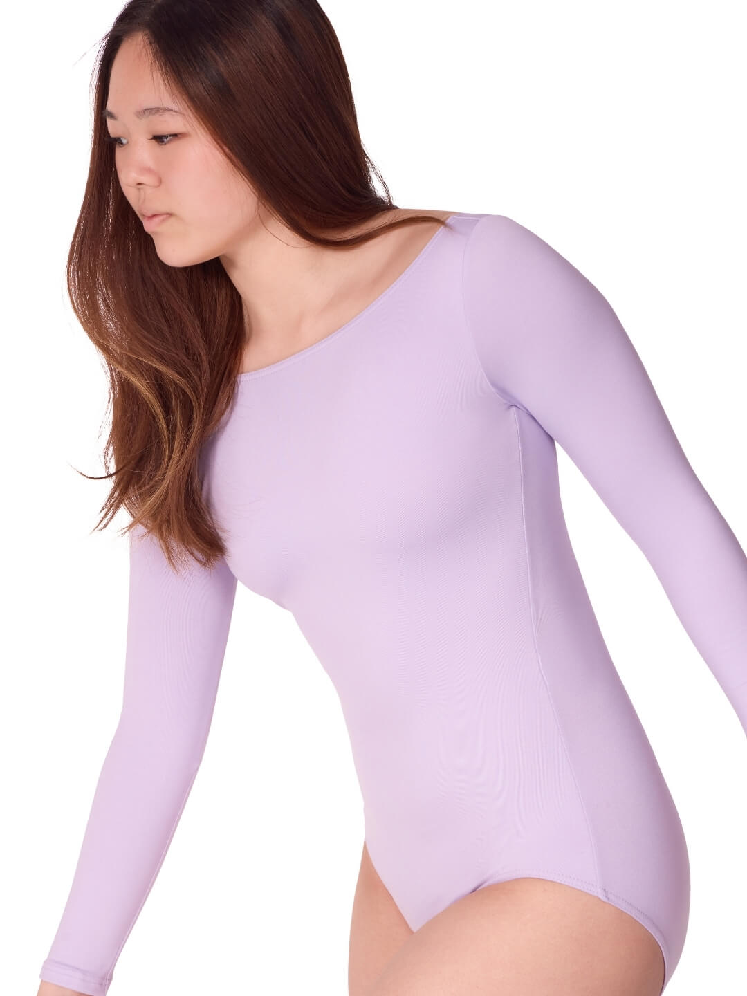 Studio Collection Pinch Back Long Sleeve Leotard