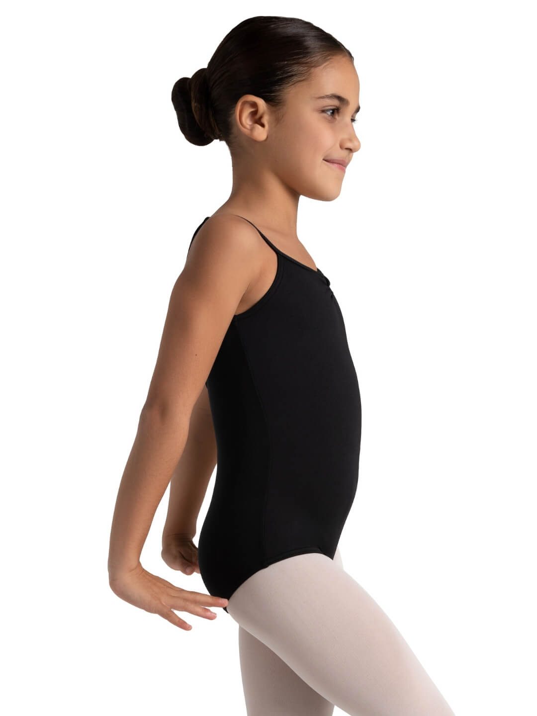 Girls black ballet leotard on sale