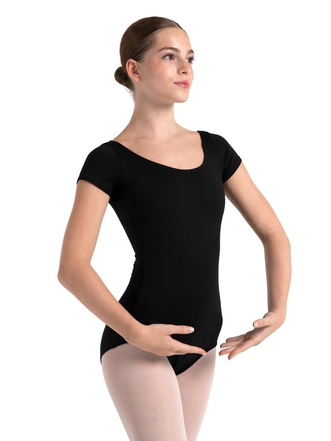 Studio Collection Short Sleeve Leotard