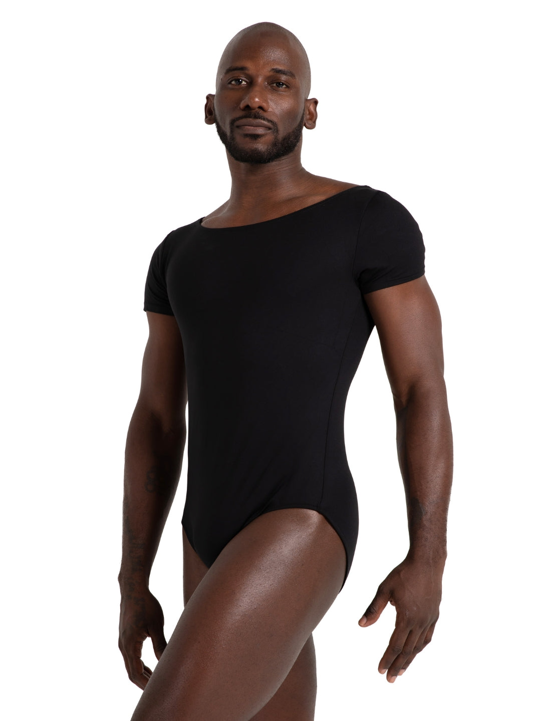 Capezio Studio Collection Short Sleeve Leotard Mens Capezio