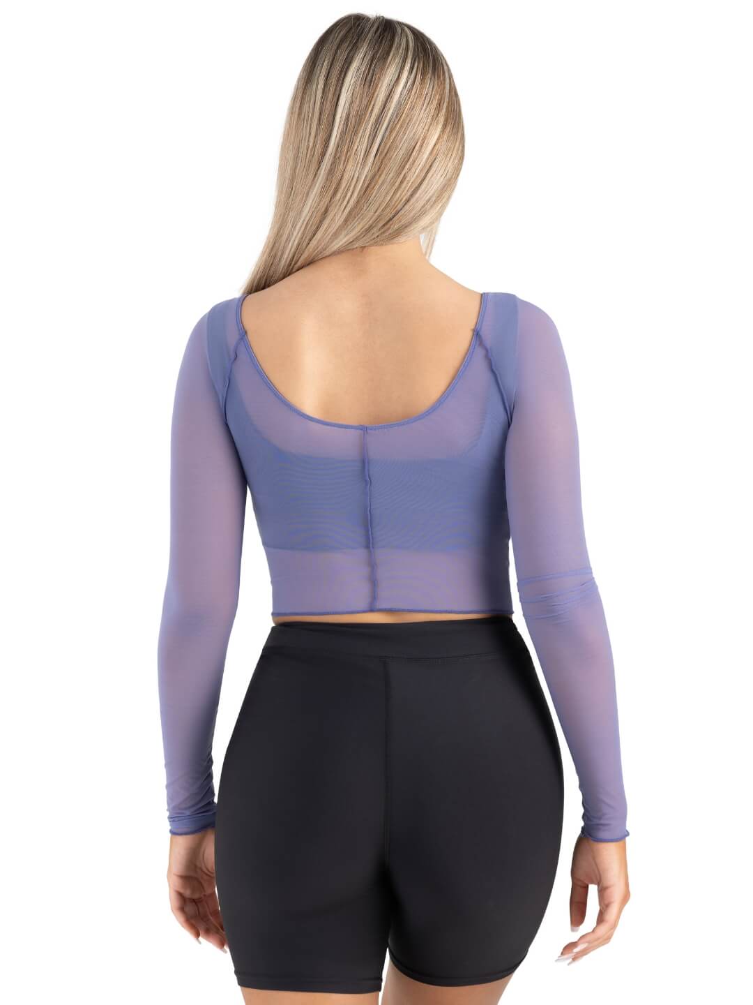 Capezio Sunset Nostalgia Dusk Longsleeve Mesh Top | Capezio®