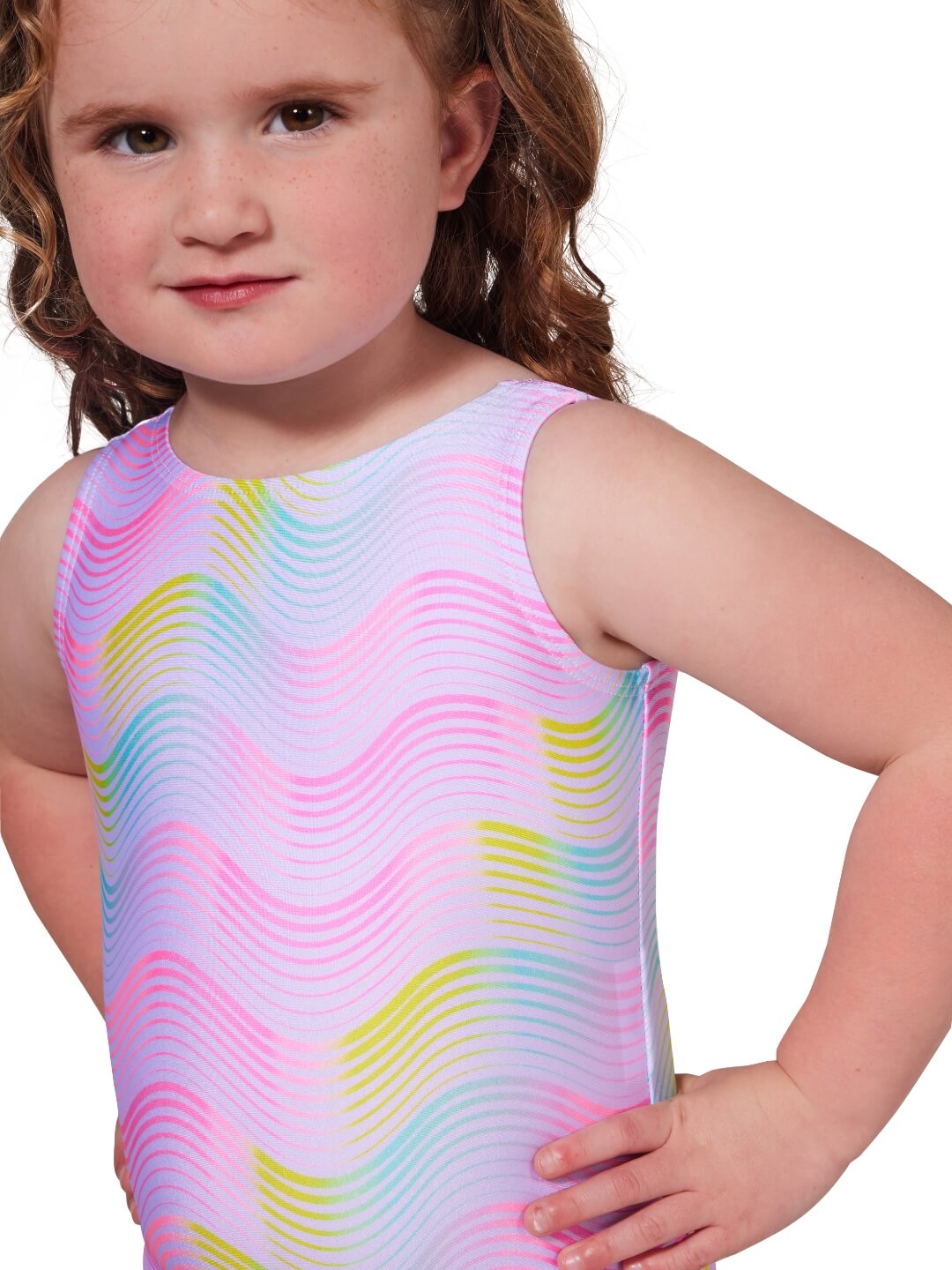 Sunset Wave Sunrise Leotard - Child