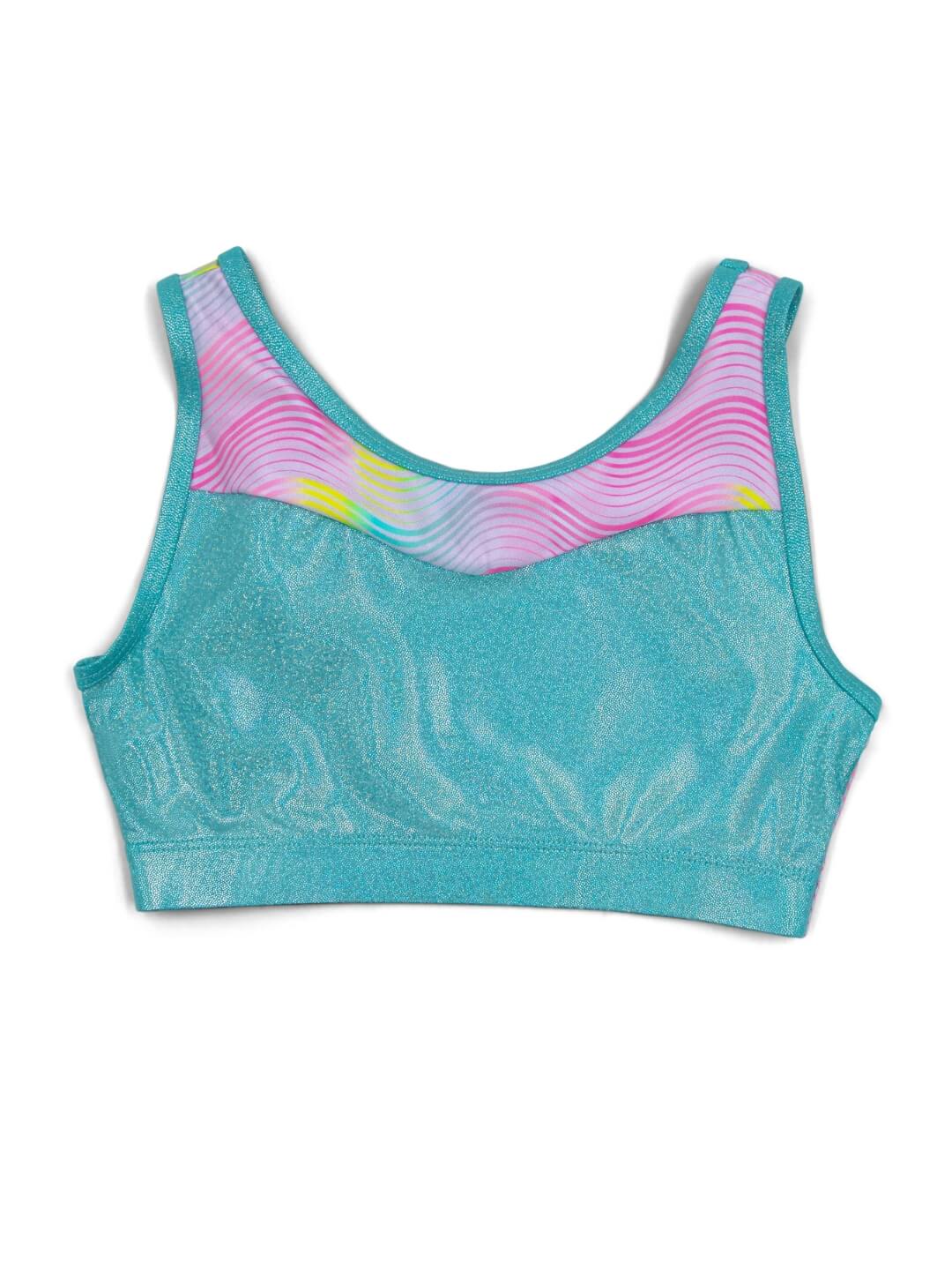 Sunset Wave Tropical Top - Child