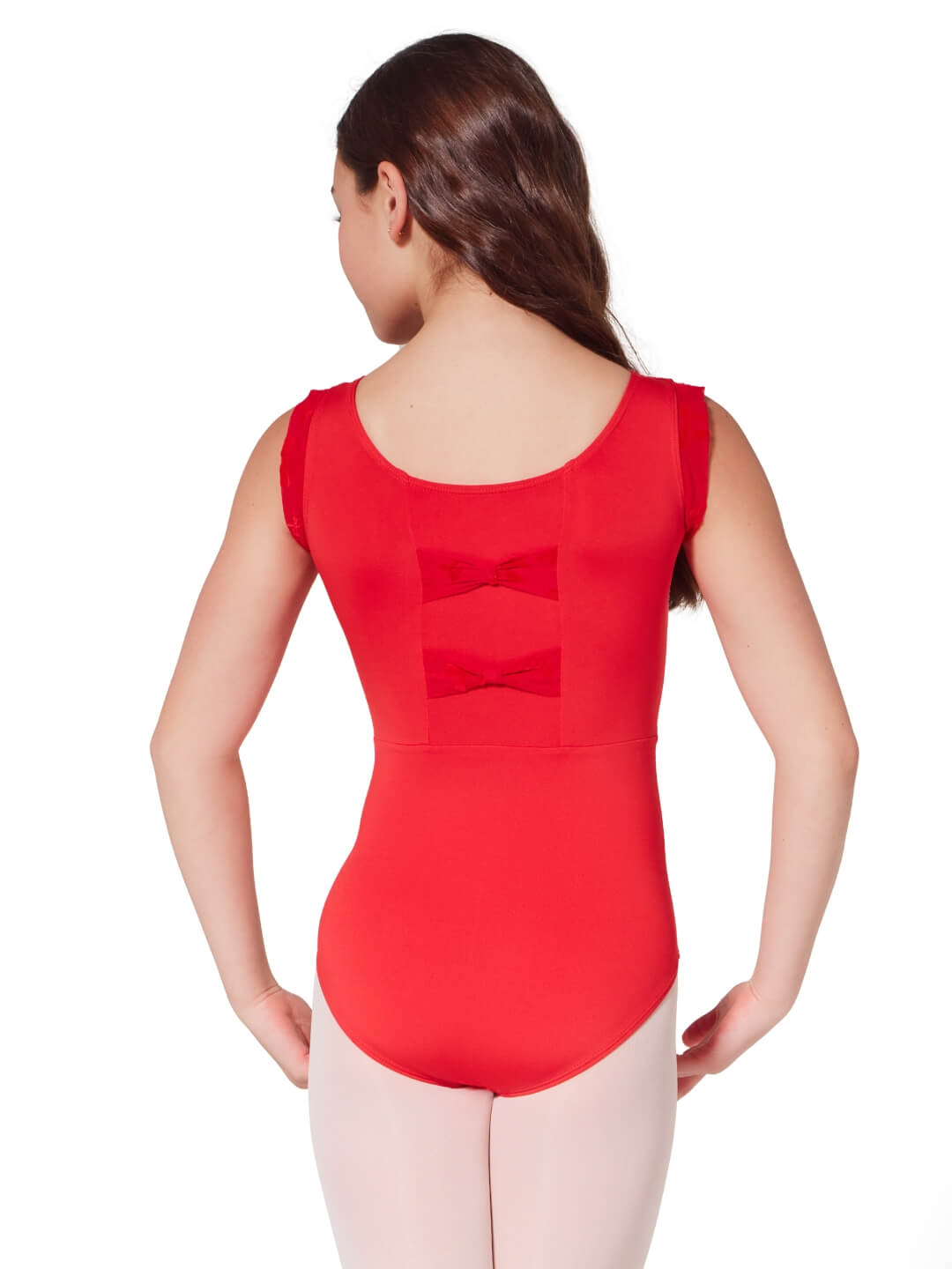 Take A Bow Ribbon Leotard - Child