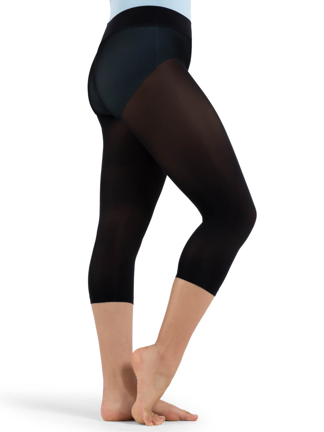 Sheer capri tights best sale