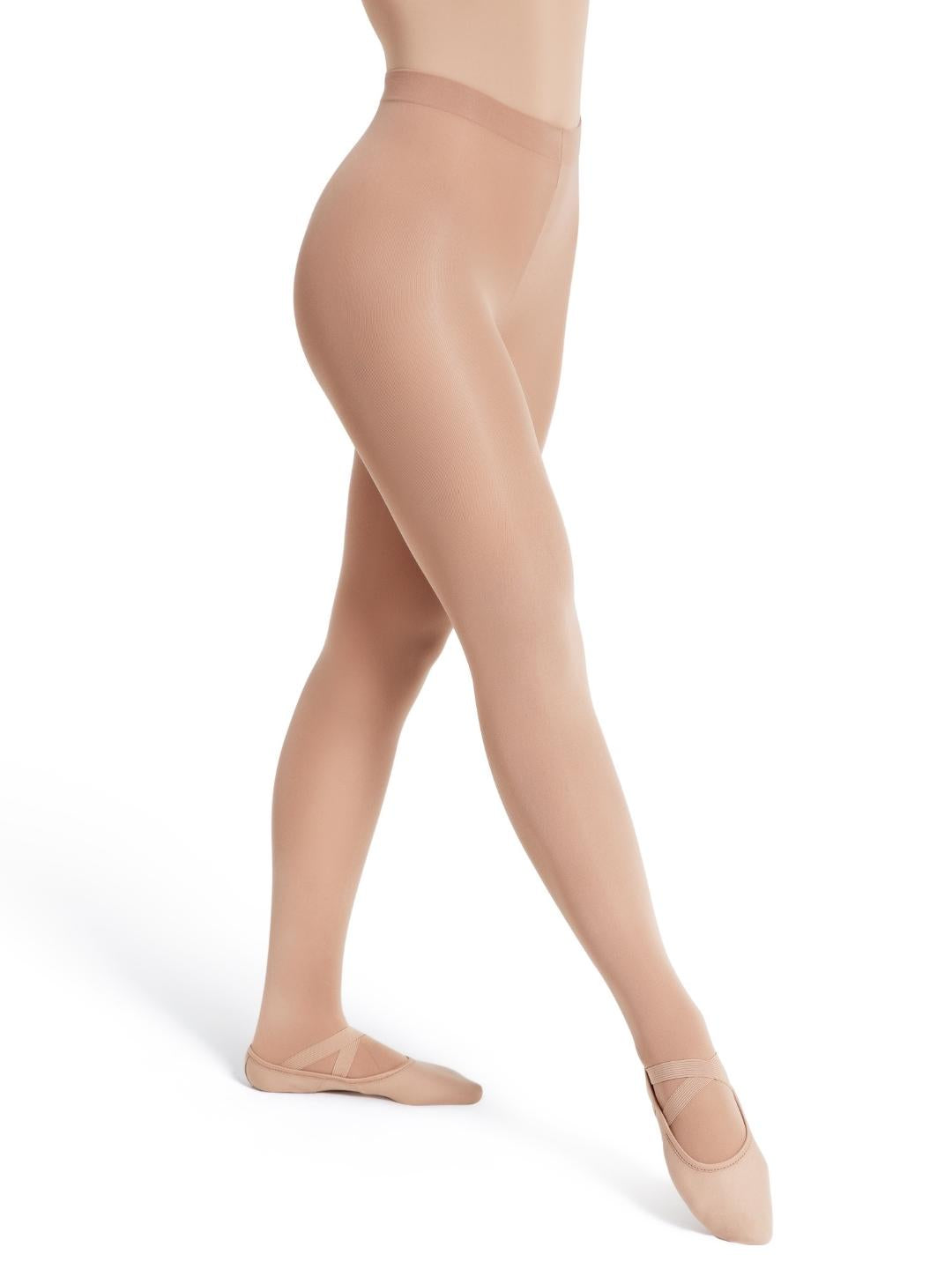Ultra Soft Self Knit Waistband Transition Tight Capezio