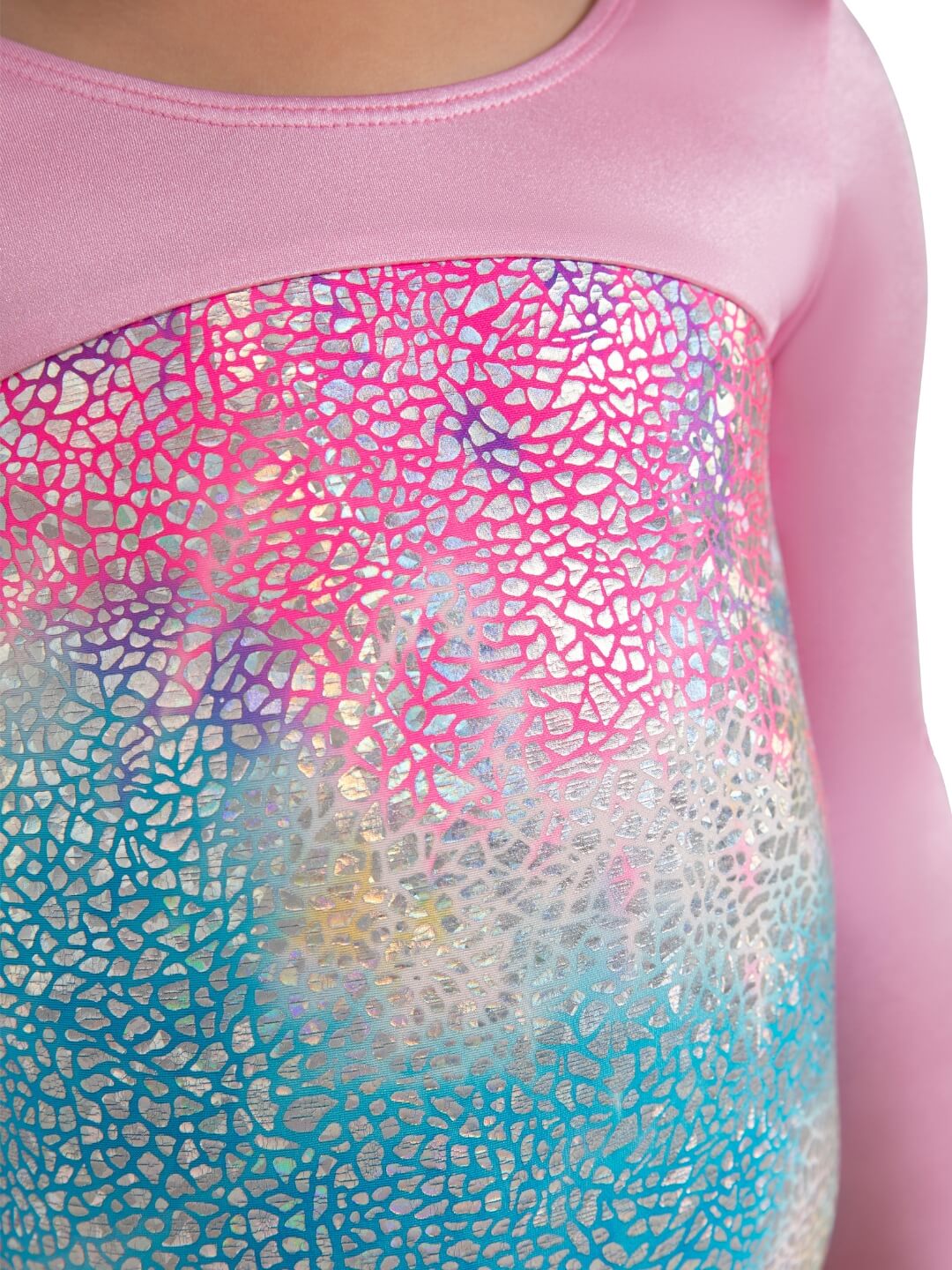 Unicorn Disco Lightwave Leotard - Child