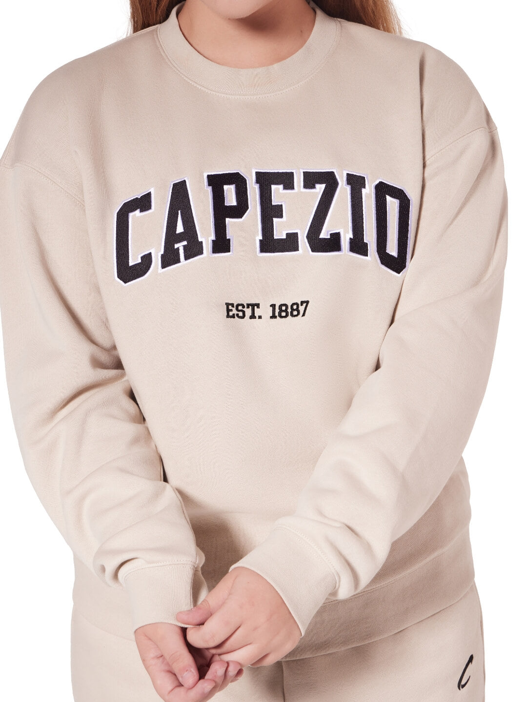 売れ筋商品|||カペジオ パーカー・スウェットシャツ アウター レディース Women's Varsity Sweatshirt Pagent blue Capezio Varsity Sweatshirt | Capezio®