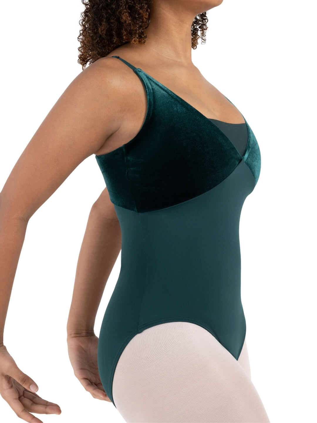 Velvet Forest Pine Leotard