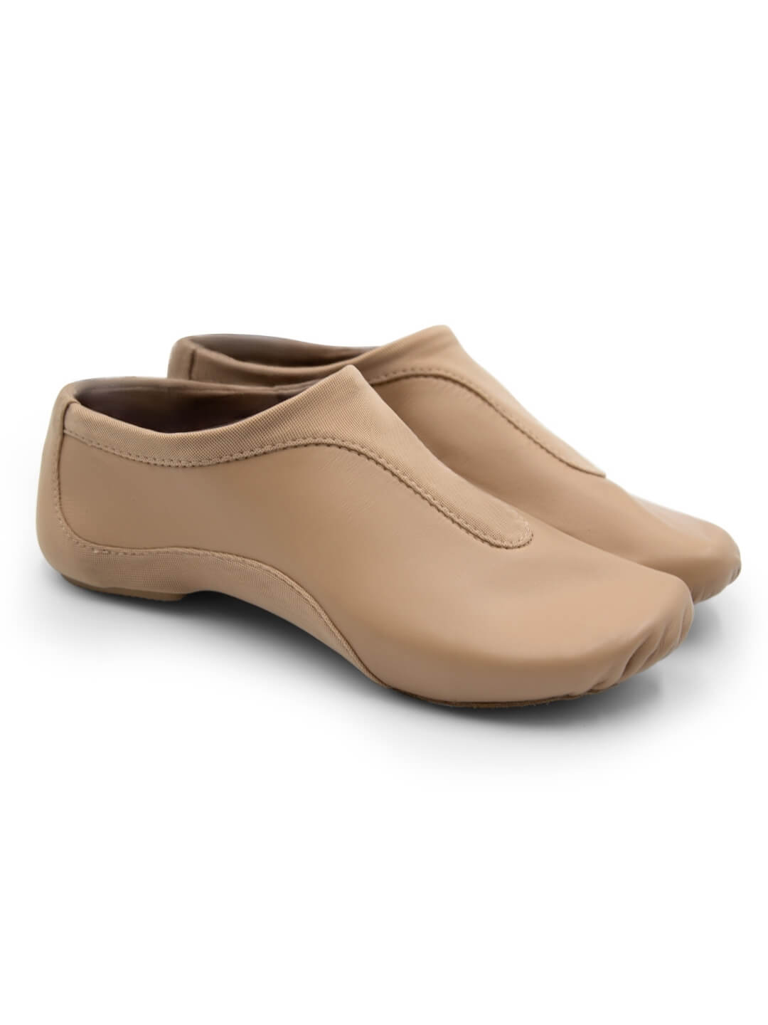 Capezio カイリートゥシューズ 6 W ベージュ capezio_vibe_jazz_shoe_caramel