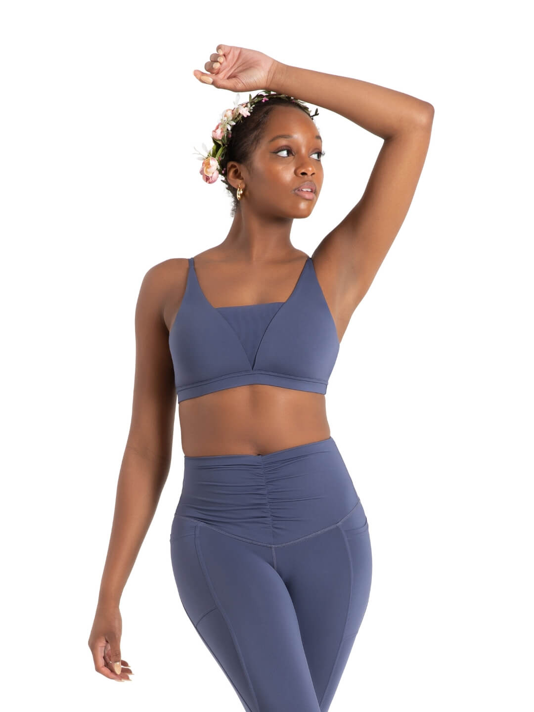 Mesh sports bra top discount