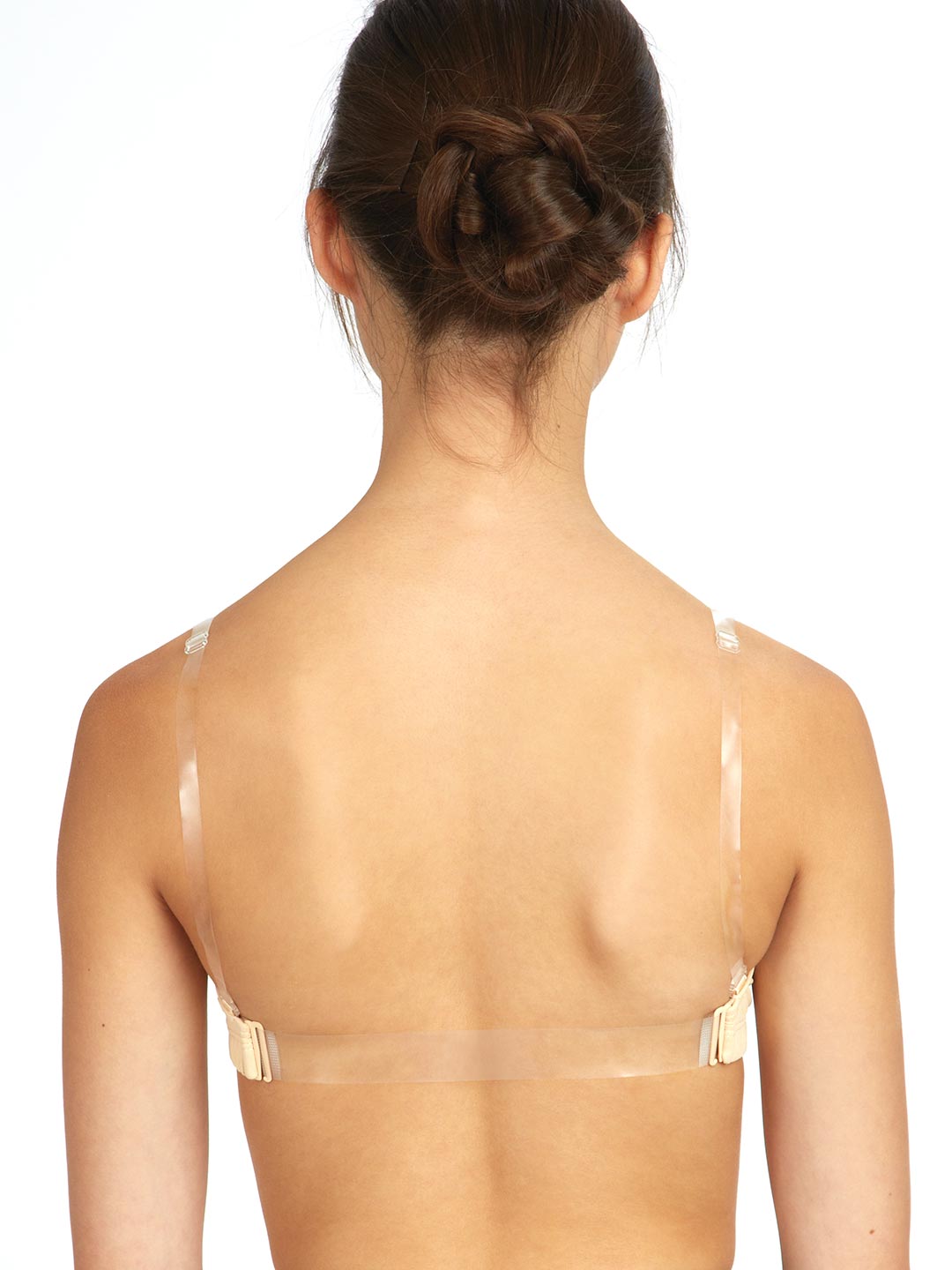 Capezio Back Strap (6 Pack) Clear One Size